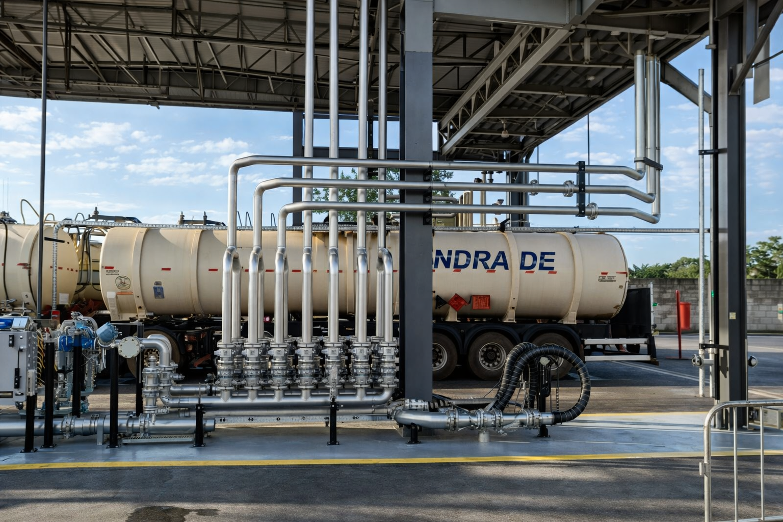 Skid Carregamento e Descarga